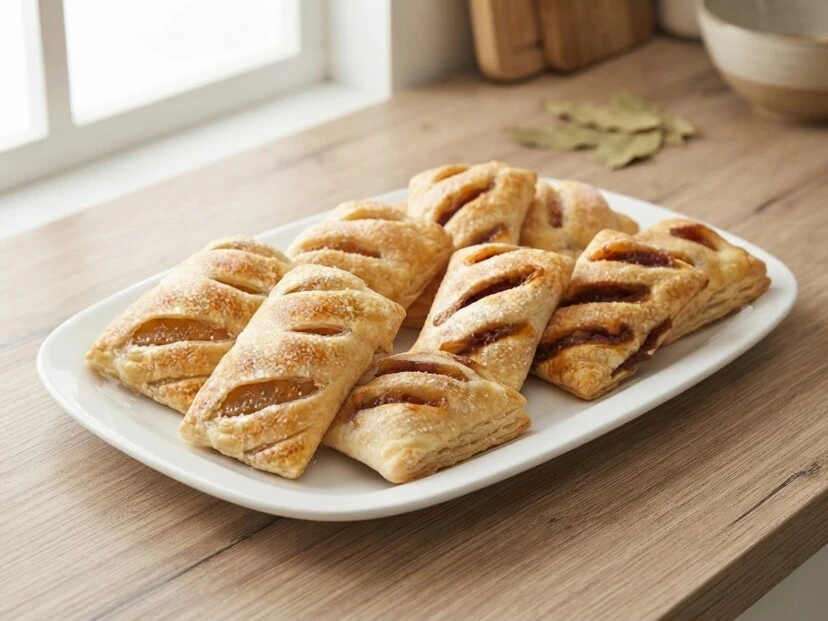Empanaditas hojaldradas de membrillo y batata: la merienda casera que se hace en minutos y sale perfecta
