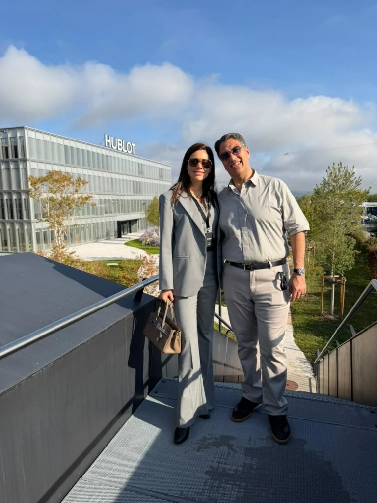 El itinerario también incluyó una visita a la manufactura de Hublot, ubicada en Nyon, cerca de Ginebra.