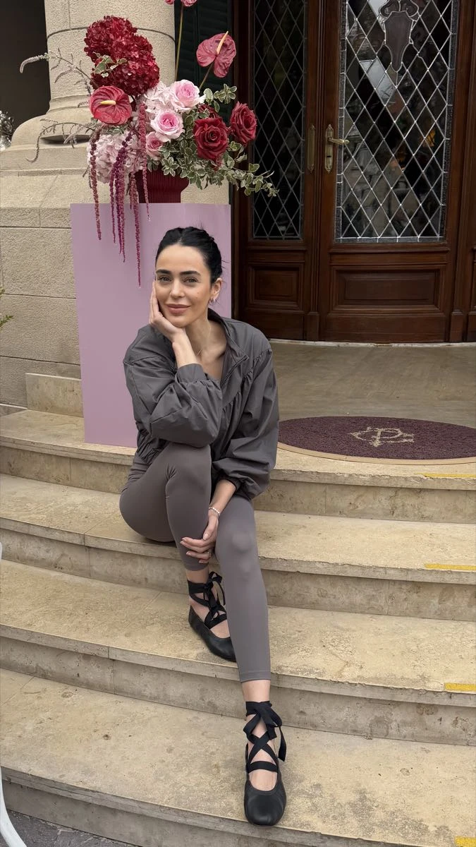 El look de Priscila Crivocapich con ballerinas