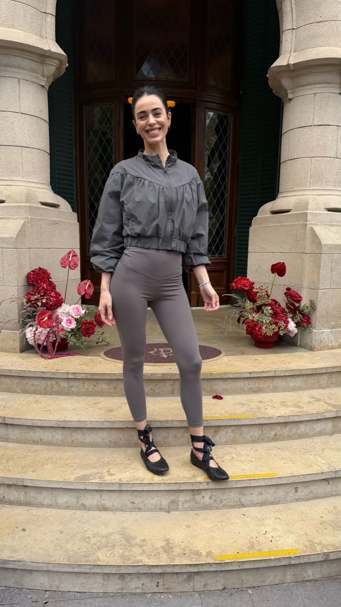 El look de Priscila Crivocapich con ballerinas