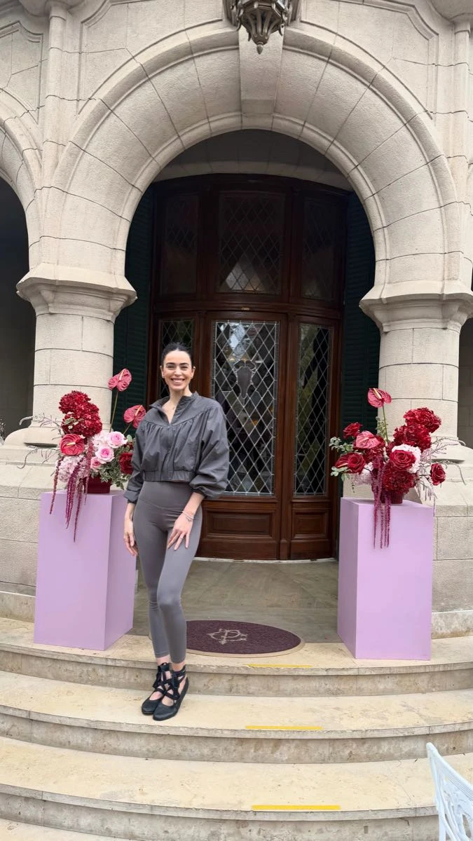 El look de Priscila Crivocapich con ballerinas