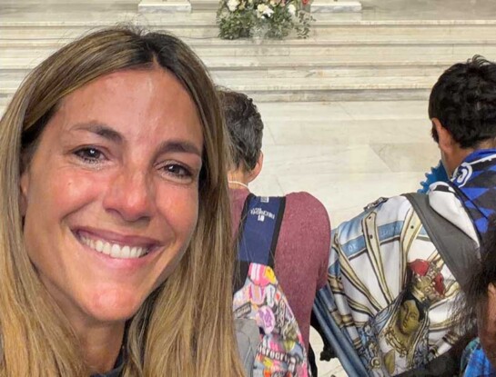 María Belén Ludueña peregrinó por primera vez a Luján y emocionó con el mensaje que le dejó a la Virgen