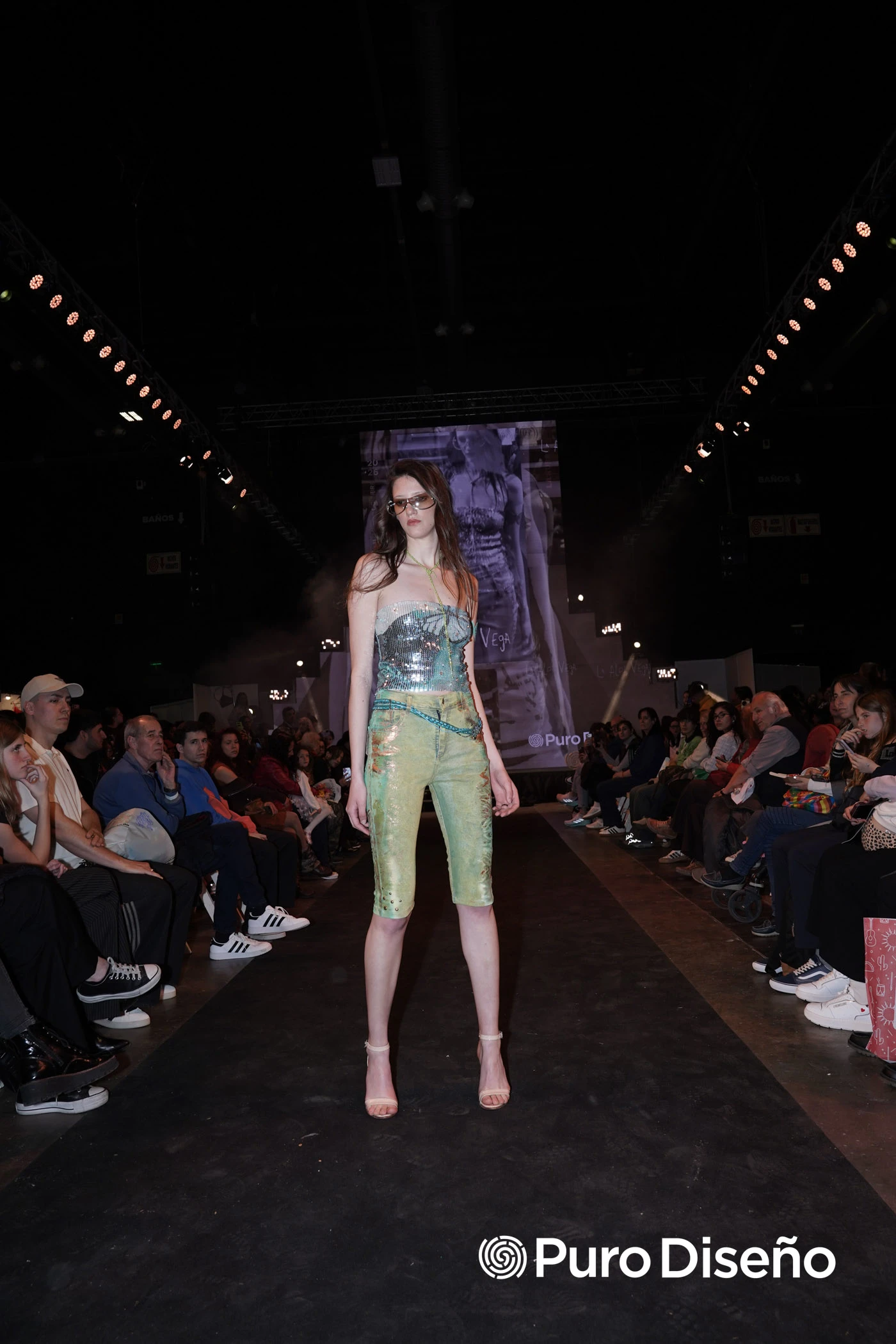Desfile de La Aldi Vega.