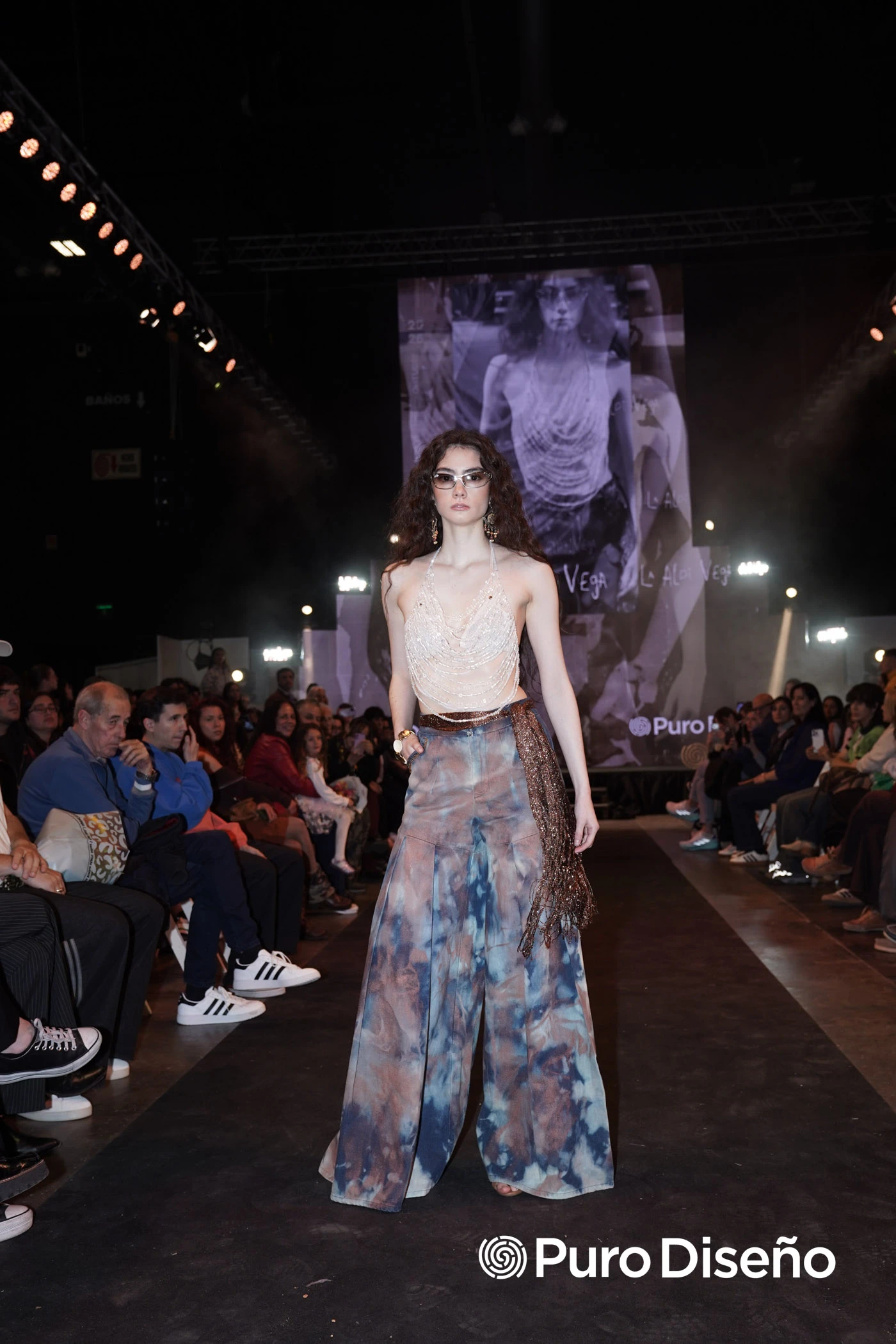 Desfile de La Aldi Vega.