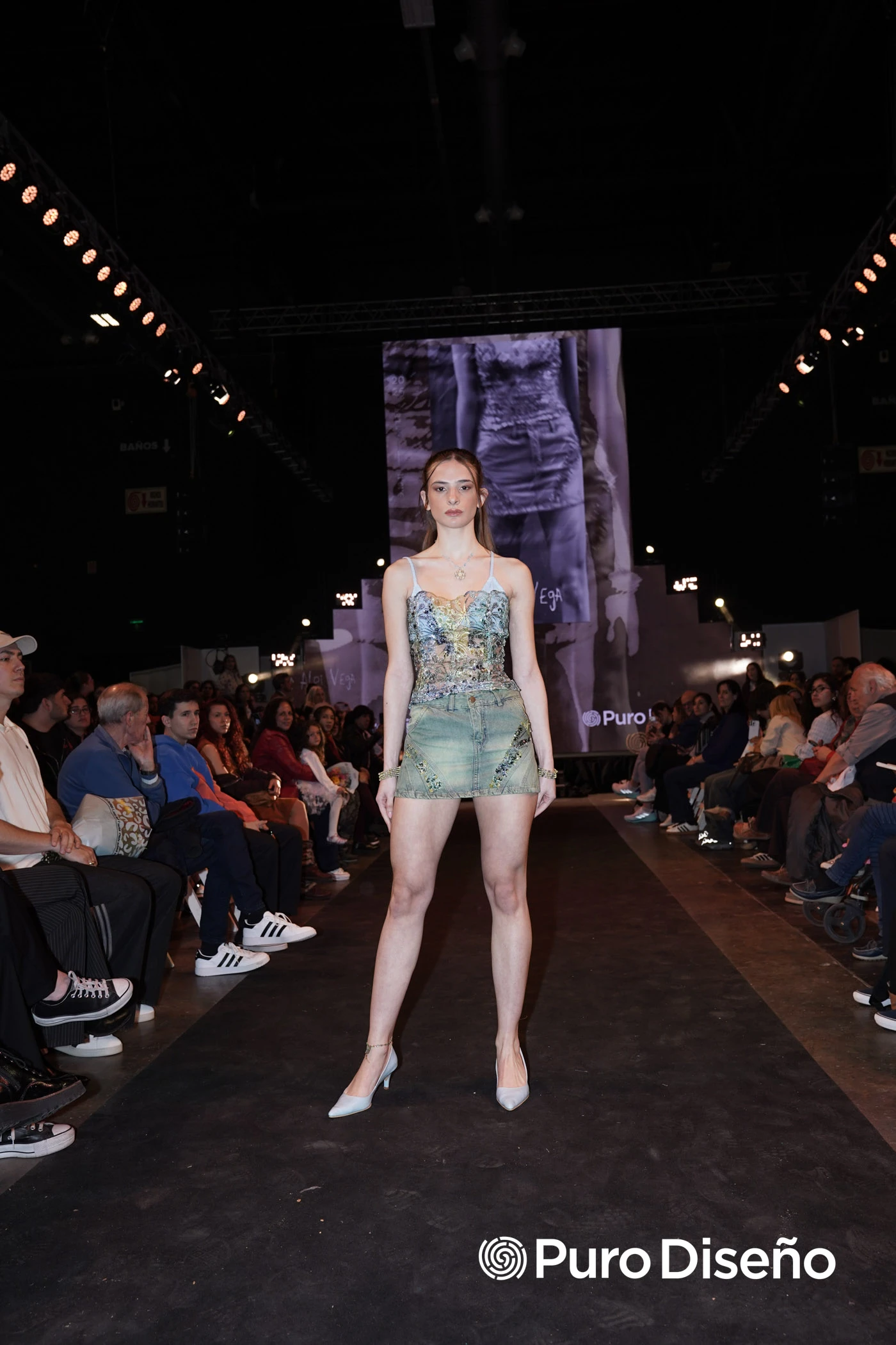 Desfile de La Aldi Vega.