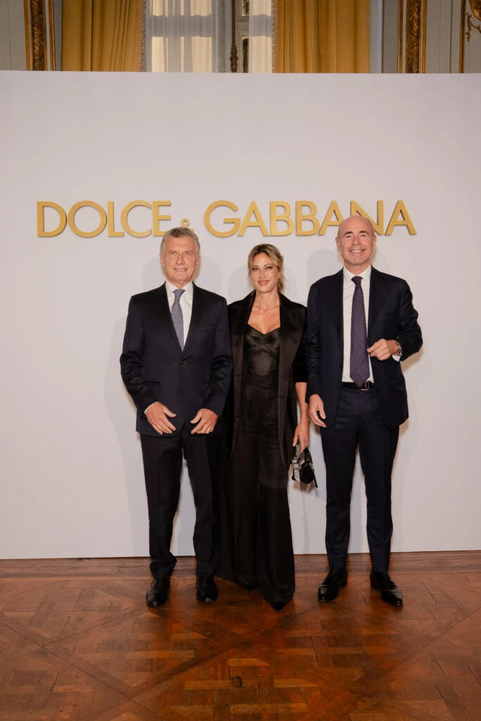Mauricio Macri, Dolores Teuly y Bruno Barbier_D&G ARG @moraalarconn-26