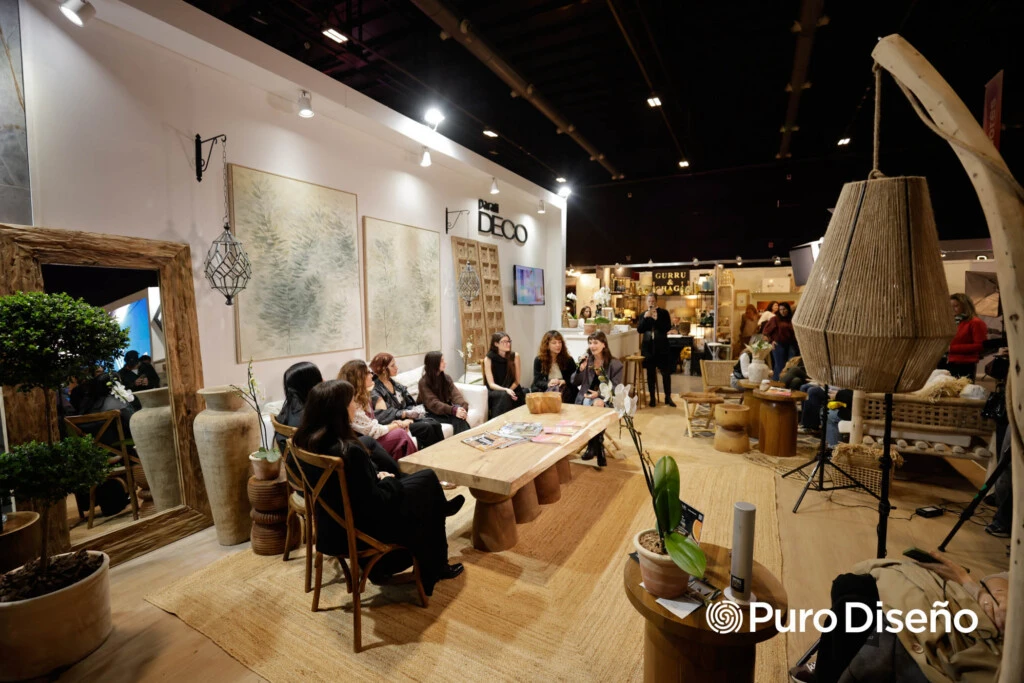 La charla convocó al público en Puro Diseño