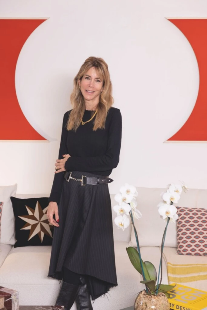 La arquitecta Ximena Fontán Balestra en su casa-estudio.