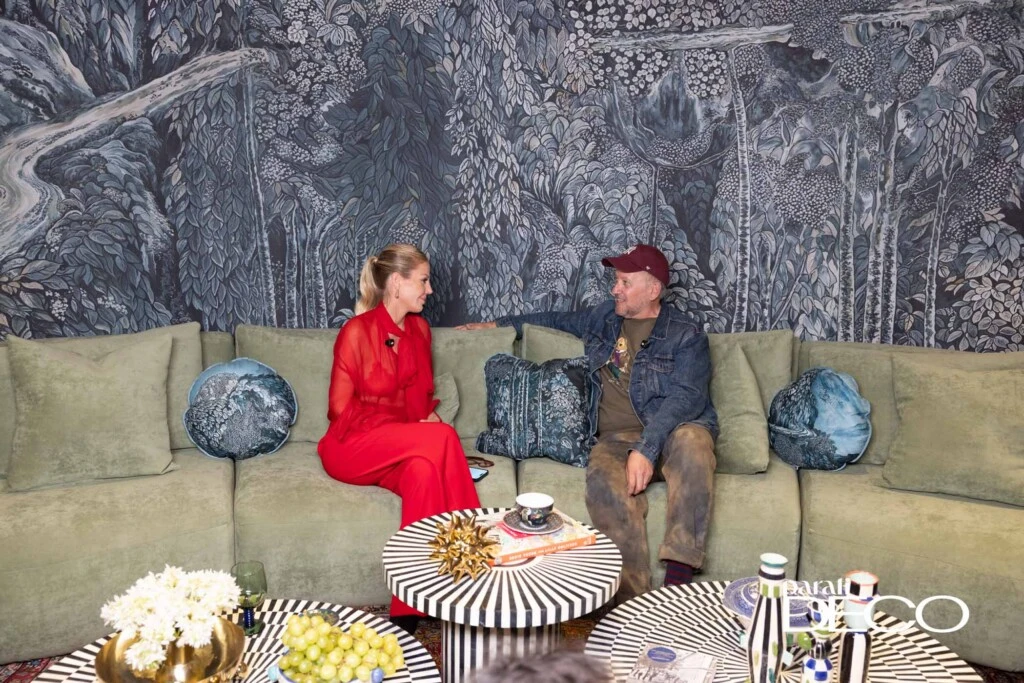Barbie Simons en el espacio de Ramiro Arzuaga en Casa FOA