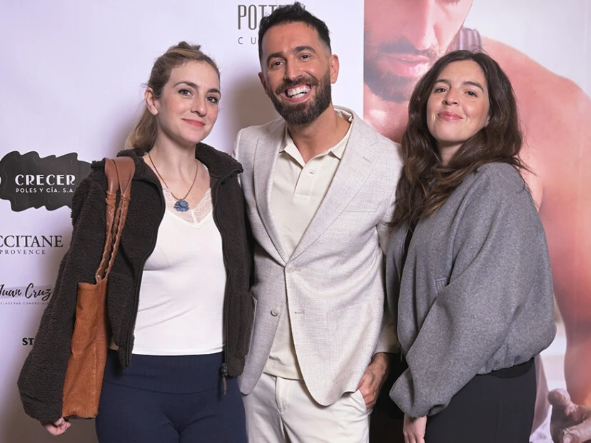 Julieta Zylberberg, Dalma Maradona y Nicolas Pottery