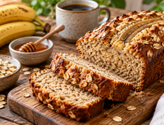 Budín de avena sin harina: fácil, húmedo y perfecto para una merienda irresistible