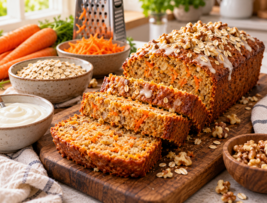 Budín de zanahoria y avena: la receta húmeda, sin manteca y con un ingrediente secreto para sumar proteínas