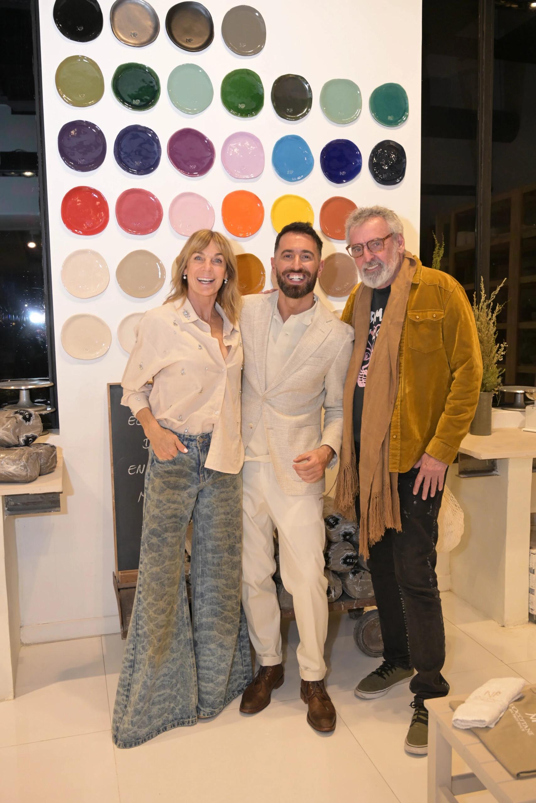 Paula Trappani, Nico Pottery y Benito Fernandez
