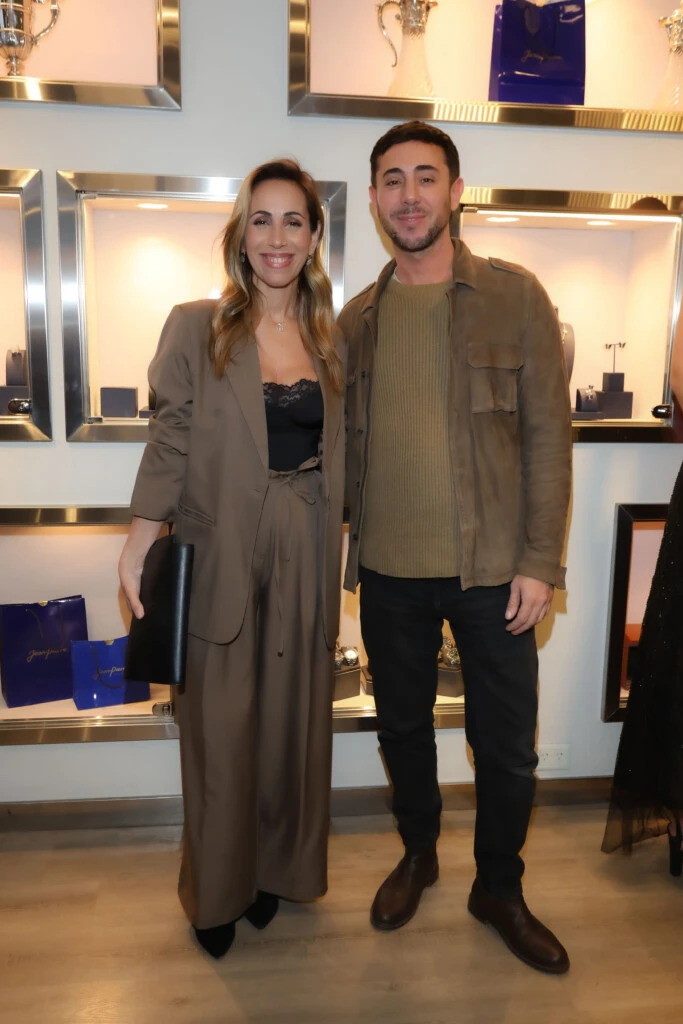 Paula Varela y su hermano diseñador Leo Varela 