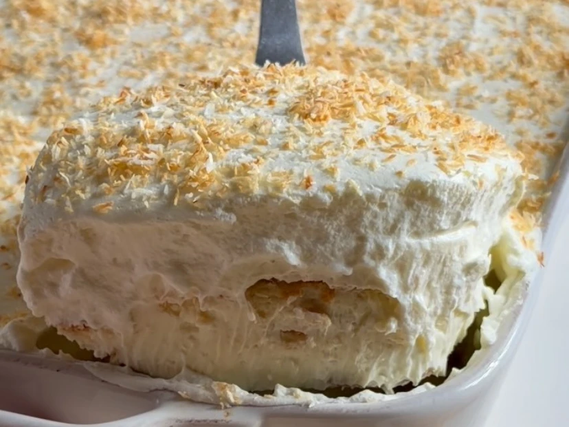 Postre frío de coco y galletitas de vainilla: una receta infalible para el finde