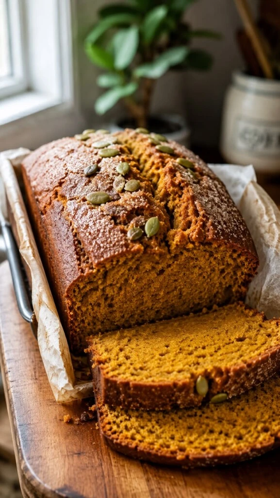 Pan de calabaza. Foto: Pinterest