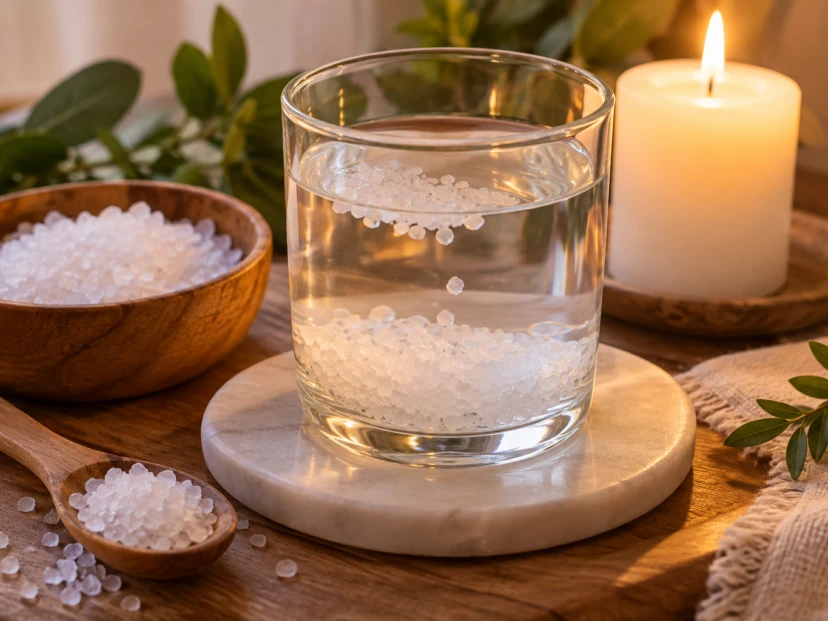 Ritual de sal y luz de vela