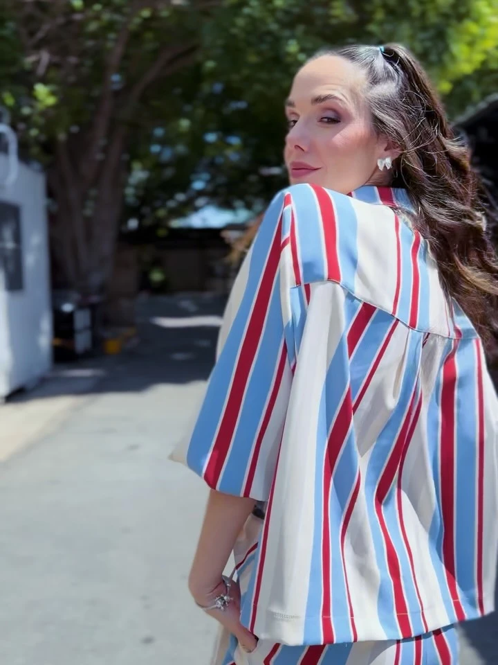 Alerta tendencia: Julieta Nair Calvo mostró el conjunto de dos piezas que conquista la primavera