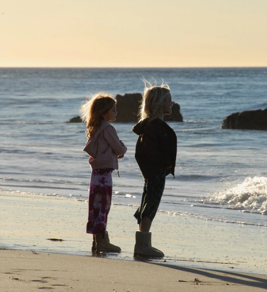 Kaia y Presley Gerber