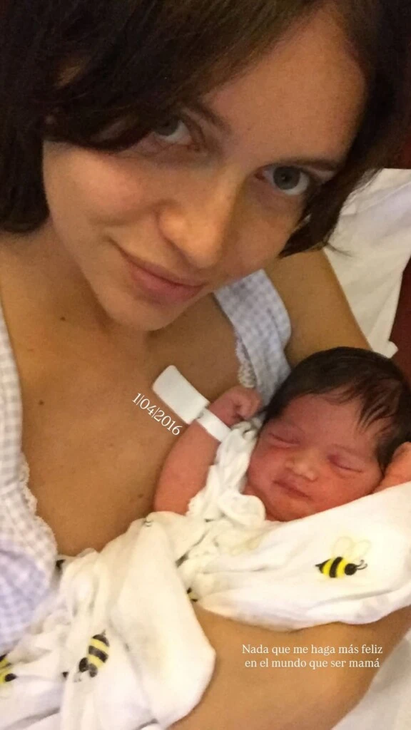 Entre las imágenes apareció una fotografía de abril de 2016, cuando Malaika era recién nacida, acompañada por una reflexión sobre la maternidad