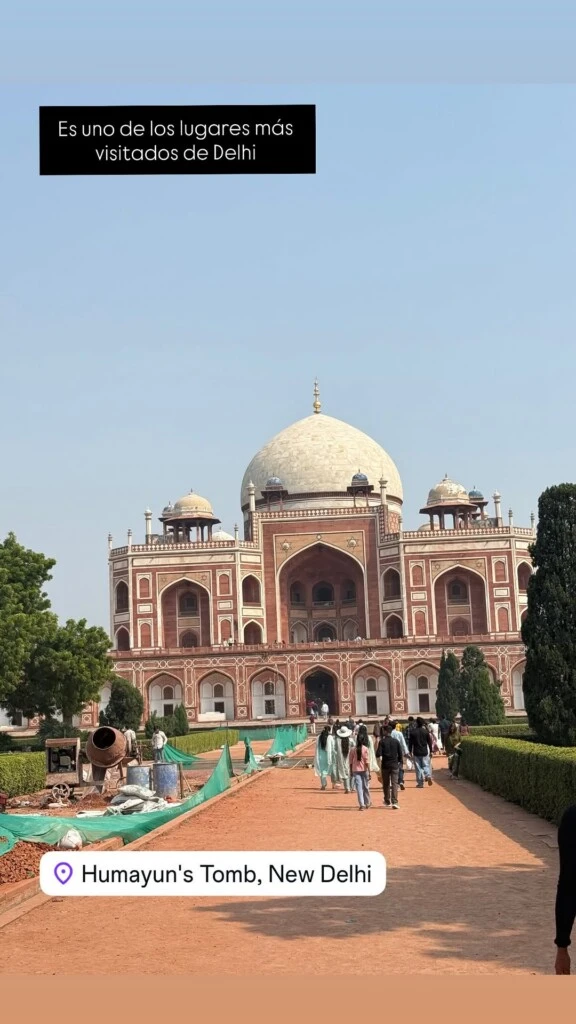 Las fotos del exótico viaje de Roxy Vázquez a la India