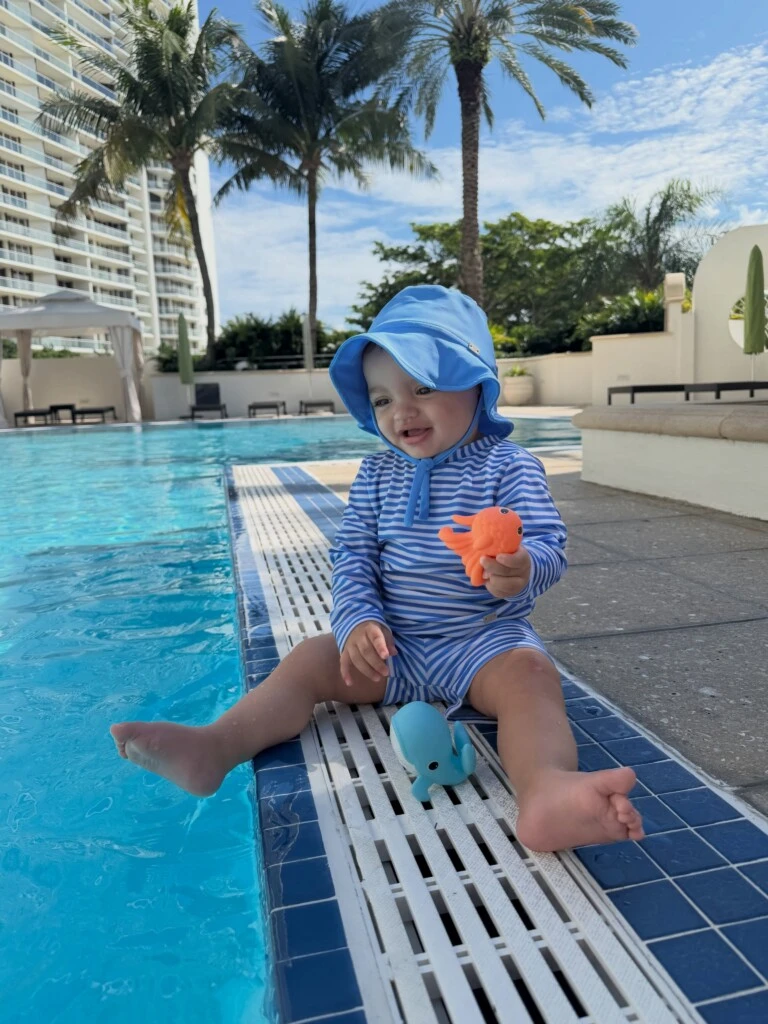 Además, Rocío celebró que se tratara del primer viaje de Isidro a Miami y destacó la importancia de compartir tiempo en familia después de un año de mucho movimiento.