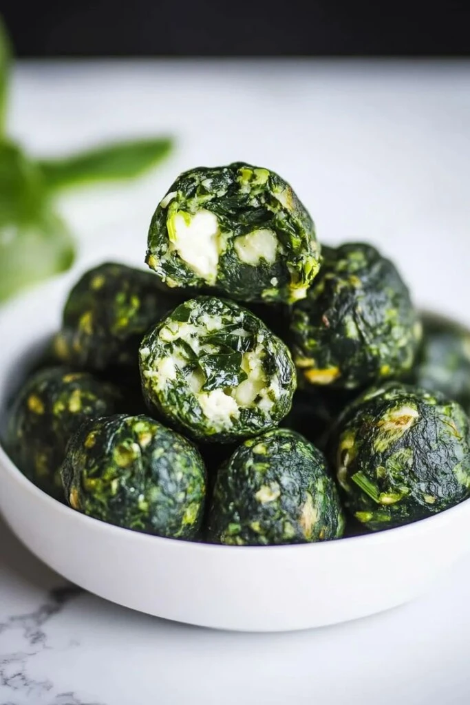 Bombas de acelga y garbanzos. Foto: Pinterest