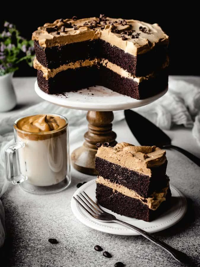 Torta de café y chocolate. Foto: Pinterest