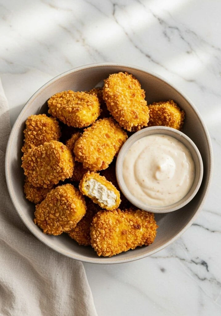 Nuggets de pollo y zanahoria. Foto: Pinterest