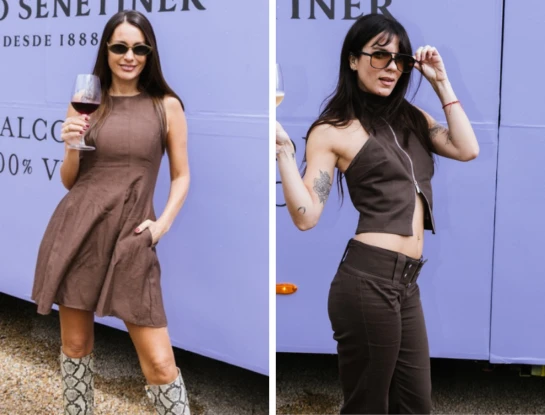 Vidriera de Pampita a Gime Accardi, los looks de los famosos en una experiencia itinerante por Buenos Aires DESTACADA