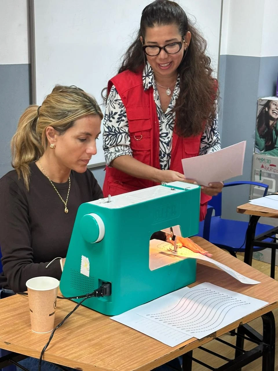 Las actividades solidarias en las que participó María Belén Ludueña