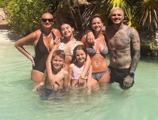 Las vacaciones de la China Suárez y Mauro Icardi en México: fotos familiares, paseos y paradas gastronómicas