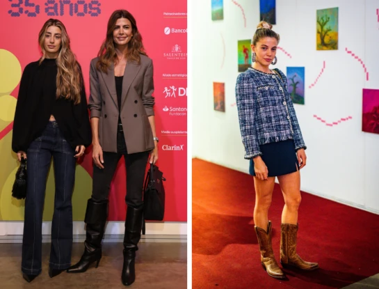 de Juliana Awada a Justina Bustos, los looks de los famosos en la preapertura de arteba 2026