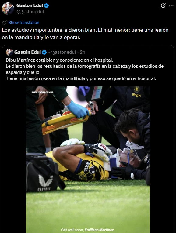 Edul detalló los resultados de las evaluaciones iniciales para llevar alivio a la audiencia.
