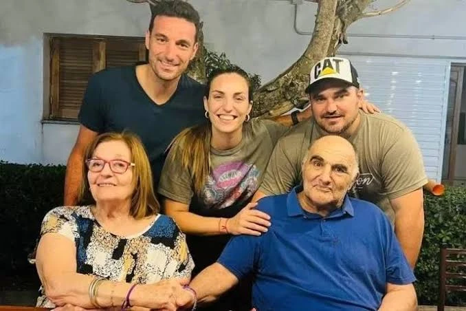 La familia de Scaloni