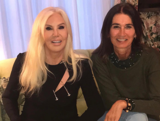 Quién es Marcela Amado, la suegra de Lali Espósito y asesora de imagen de Susana Giménez